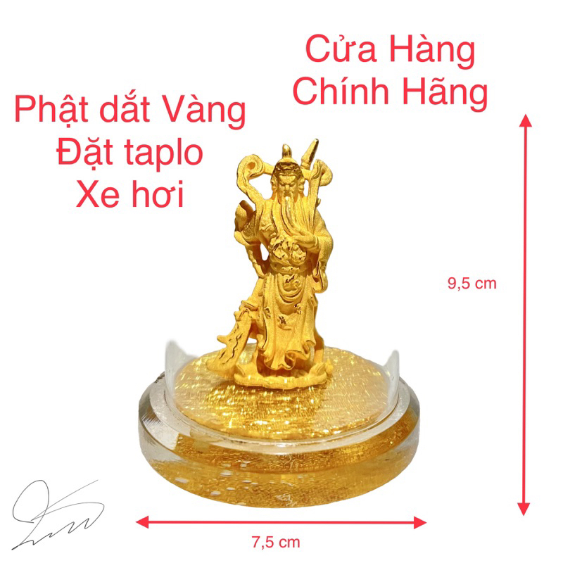 Trang trí nhẹ nhàng và sang trọng đặt taplo oto xe hơi Phật ông bà thần tài quan âm quan công dắt vàng di lạc tượng o to
