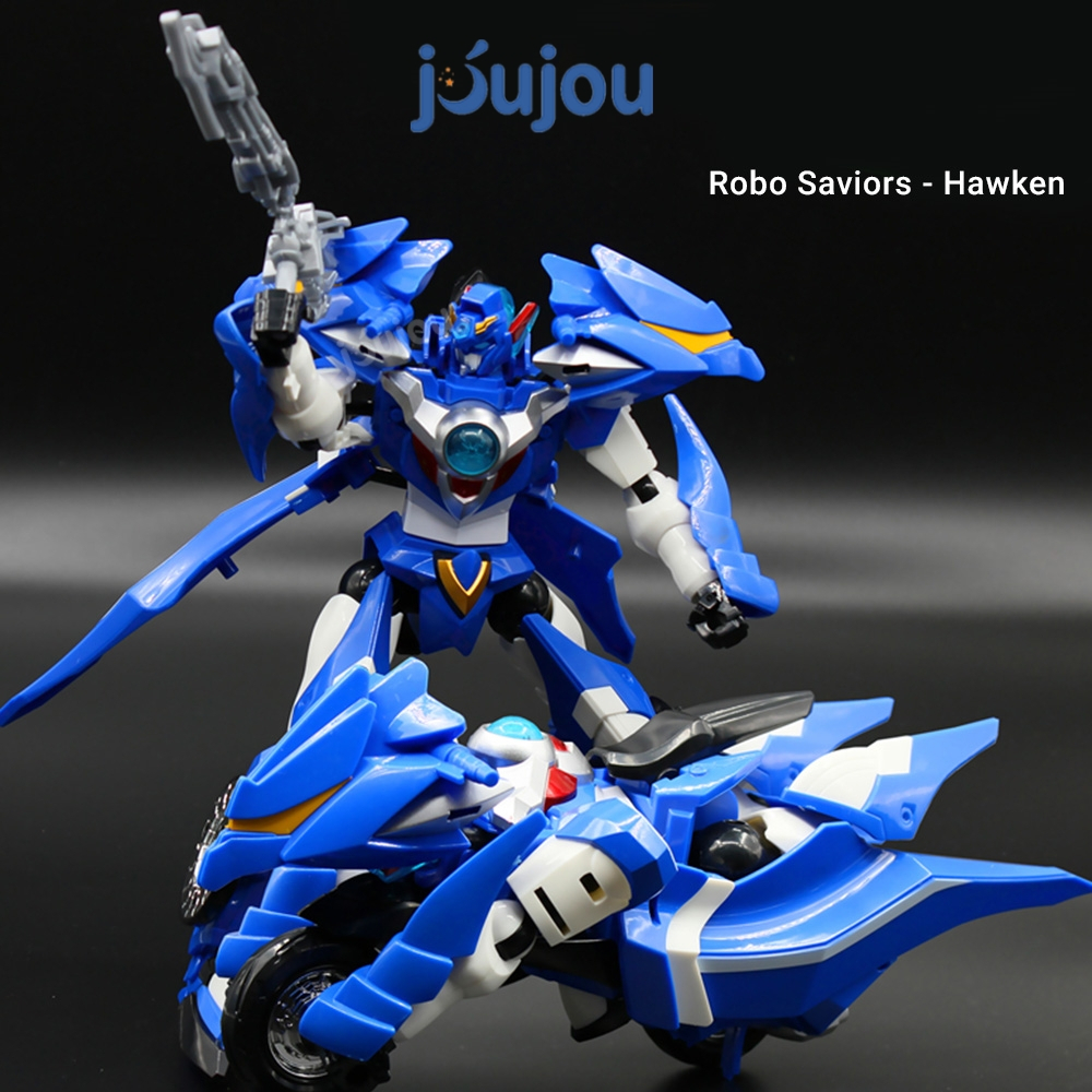 Đồ chơi robot Saviors biến hình cao cấp JuJou khớp tay chân linh hoạt phụ kiện chiến đấu siêu ngầu chất liệu