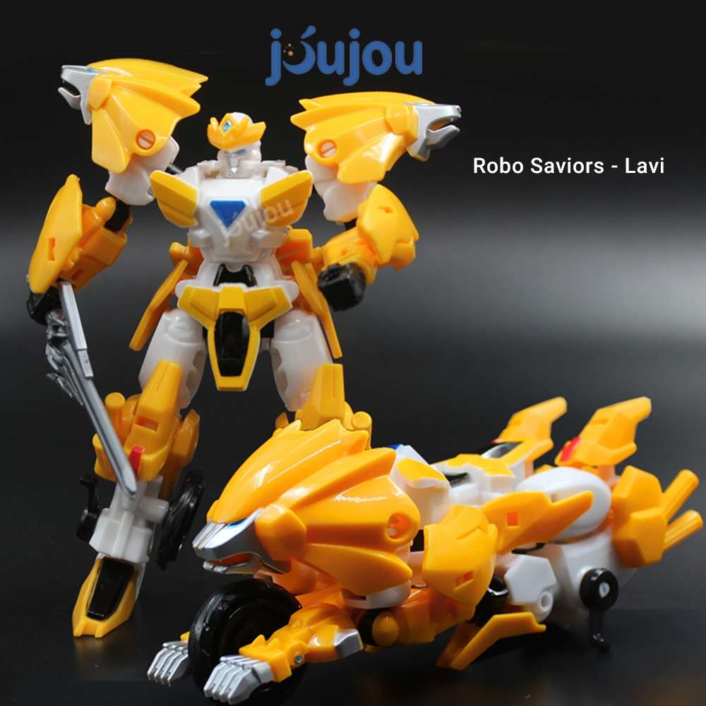 Đồ chơi robot Saviors biến hình cao cấp JuJou khớp tay chân linh hoạt phụ kiện chiến đấu siêu ngầu chất liệu