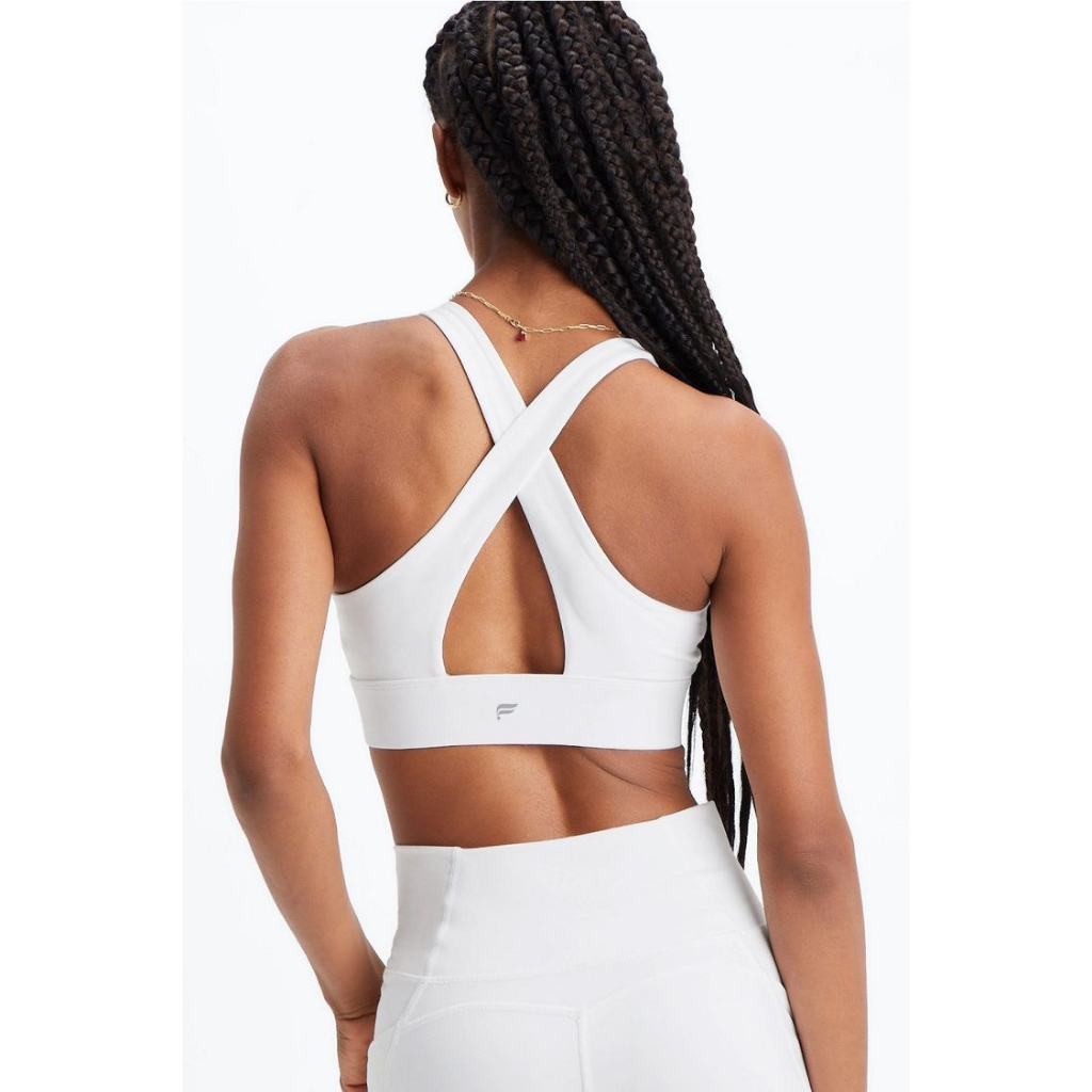 Áo tập thể thao nữ xoắn ngực chéo sau F4bletic xuất khẩu