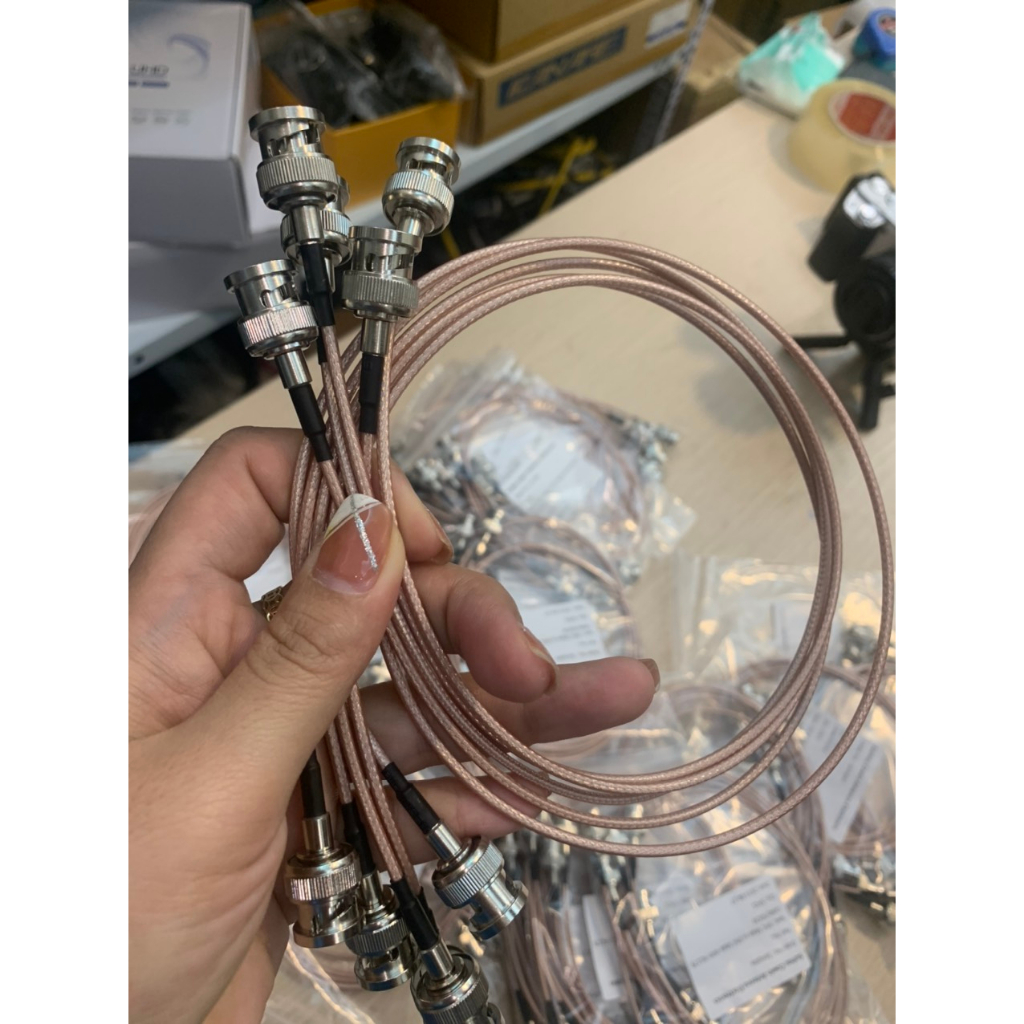 Dây SDI , Dây nhảy SDI BNC Male to BNC Male chuẩn RG179 dài 50cm