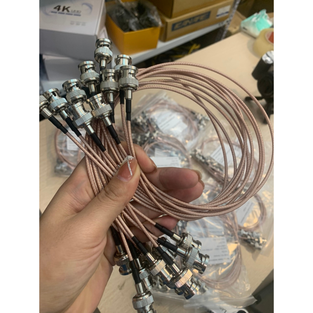 Dây SDI , Dây nhảy SDI BNC Male to BNC Male chuẩn RG179 dài 50cm