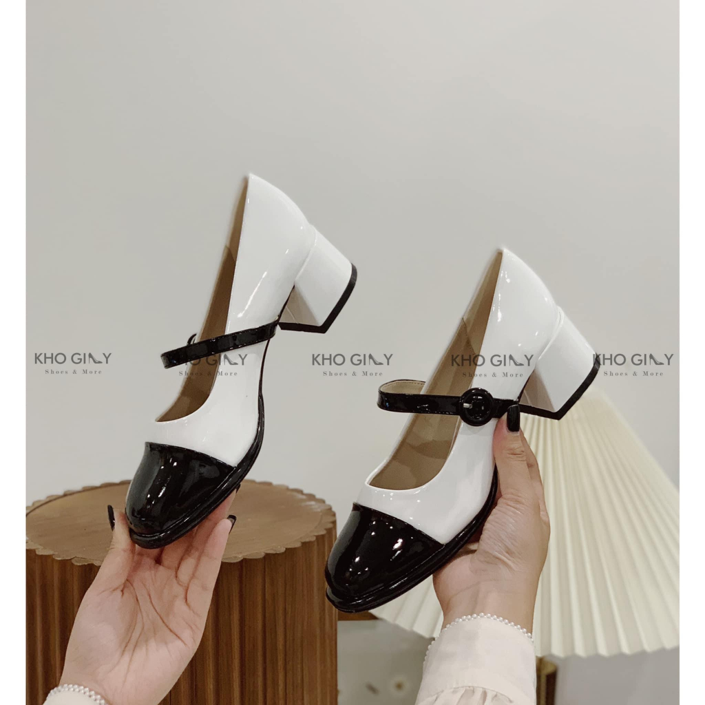 Giày cao gót nữ 3cm kiểu dáng tiểu thư