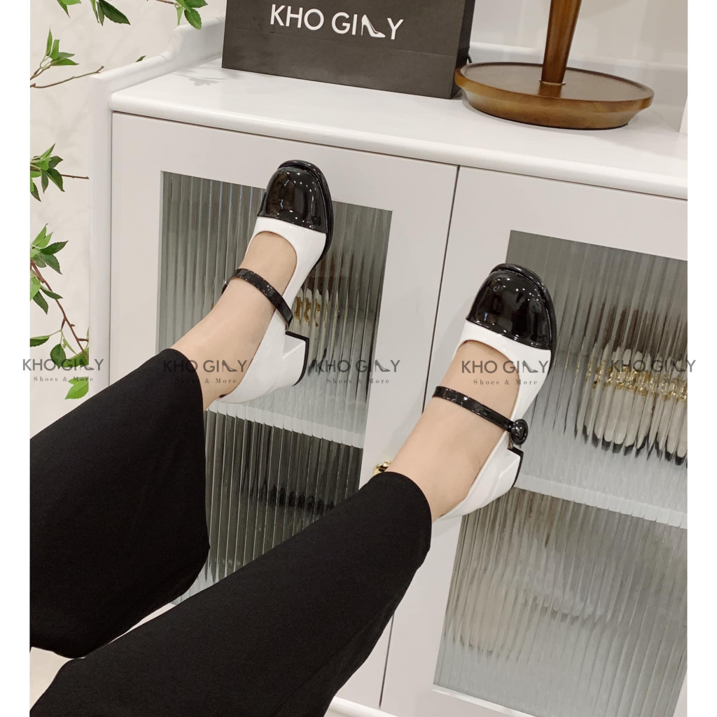 Giày cao gót nữ 3cm kiểu dáng tiểu thư