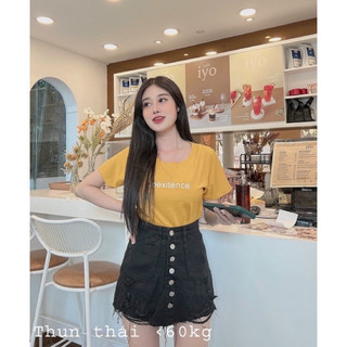 Áo THUN THÁI in form vừa nhiều màu (bao chất đẹp)