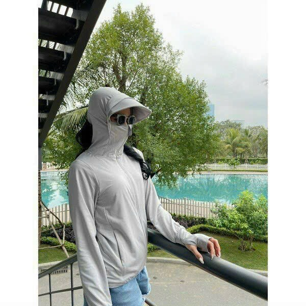 Áo chống nắng MORRISS Mũ lưỡi trai vải thun lạnh 2 lớp cao cấp ngăn tia UV, UPF 50+ mới nhất 2023