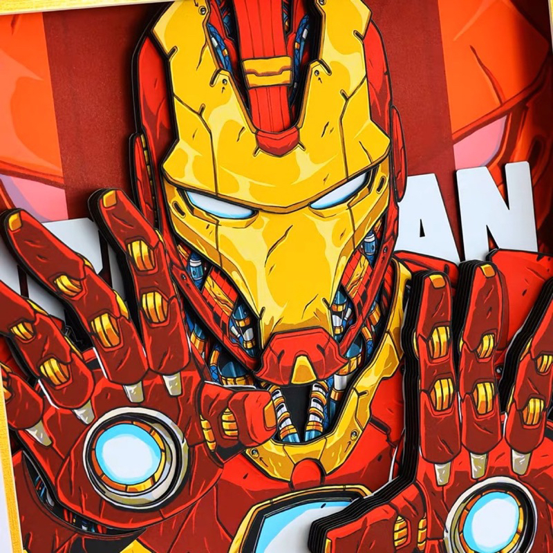 Tranh thiết kế 3D anime OnePiece, Naruto, Gundam, Kimetsu, Pokemon... cao cấp