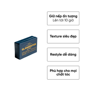 Sáp vuốt tóc Glanzen Fox Dry Paste - 56g