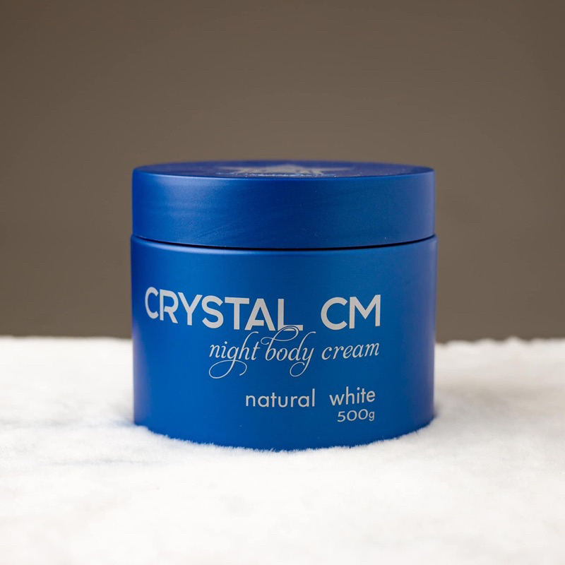 (TẶNG 1 TẮM TRẮNG CRYSTAL )Kem dưỡng trắng da Crystal Chu Hằng(kem đêm ủ)