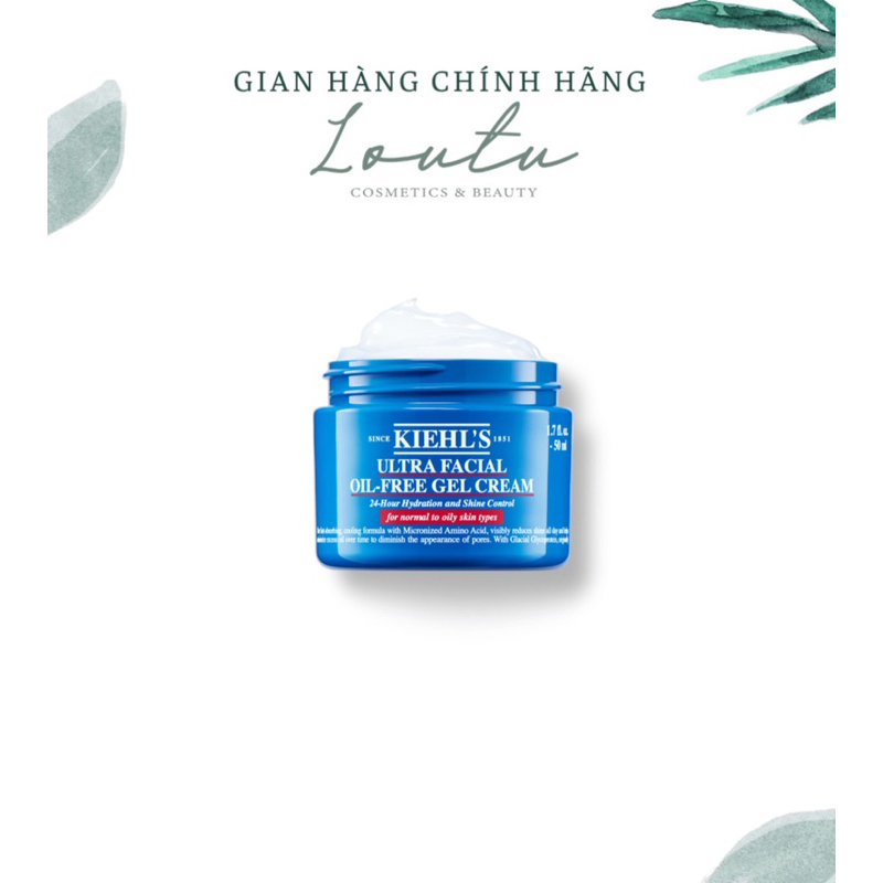 Kem Dưỡng Ẩm Dành Cho Da Dầu Kiehl’s Ultra Facial Oil-Free Gel Cream 14ml