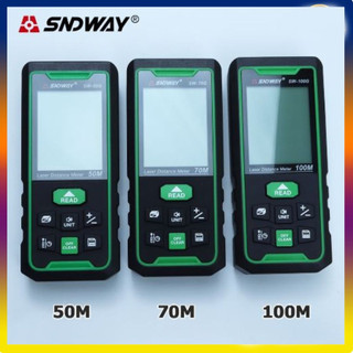 Thước đo khoảng cách SNDWAY tia Laser Xanh 50G 70G 100G - Thước đo laser tia xanh chính xác cao, đo được ngoài trời