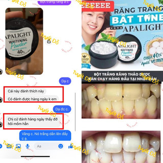 Bột trắng răng apalight