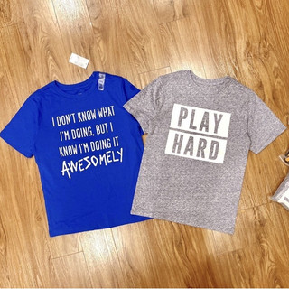 Áo place bé trai size đại chất cotton