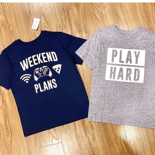 Áo place bé trai size đại chất cotton