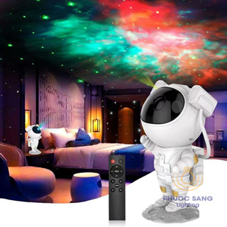 Đèn chiếu trần nhà bầu trời sao dạng xoay galaxy thiên hà decor trang trí phòng ngủ laser phòng bay