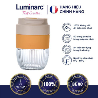 Ly Thuỷ Tinh Văn Phòng Có Nắp Luminarc 350ml