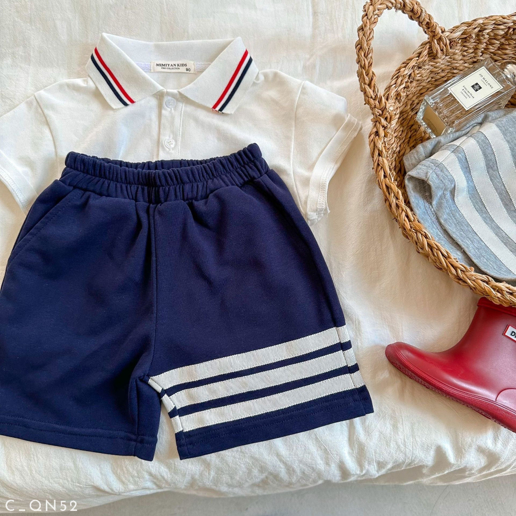 Quần đùi cho bé trai EMBES KIDS, quần short trẻ em 11 - 31 Kg