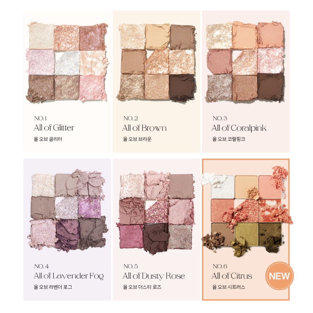 Bảng Phấn mắt Unleashia Glitterpedia Eye Palette 9 Ô