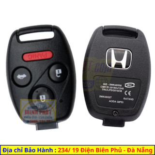 Vỏ Chìa khoá xe Honda Accord Civic, City, Crv V31 2 nút và 4 nút