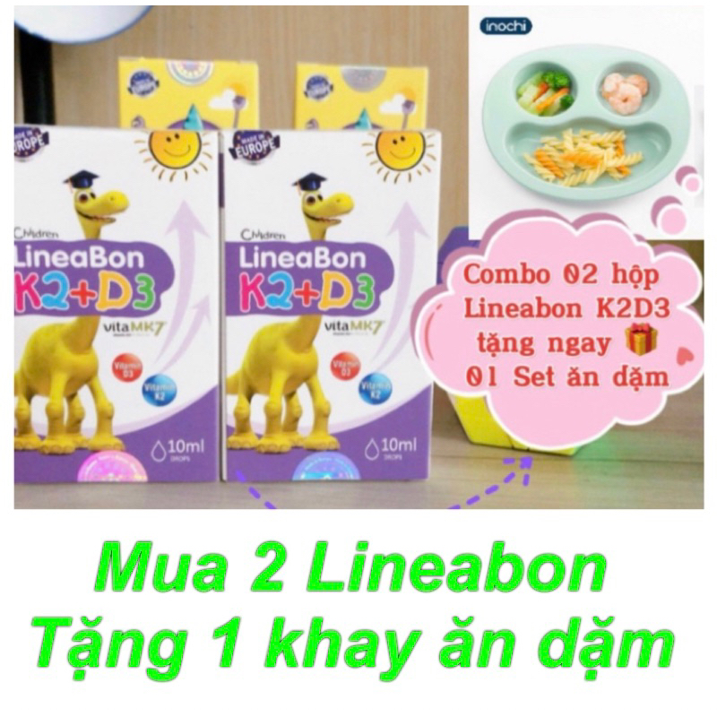 Vitamin K2 D3 LINEABON Chính hãng [ DATE MỚI NHẤT]