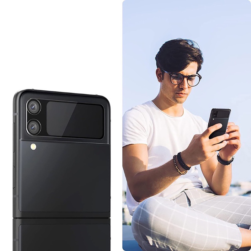 Kính cường lực full màn phụ ngoài Samsung Z Flip3 / ZFlip3 / Z Flip4/ ZFlip4 / Z Flip 3 / Z Flip 4