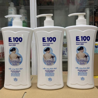Sữa Tắm E100 Trắng Mịn Màng 1.2 Lít