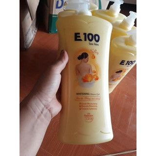 Sữa Tắm E100 Trắng Mịn Màng 1.2 Lít