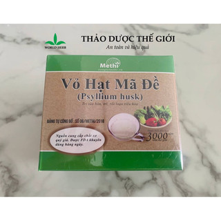 Vỏ Hạt Mã Đề Psylium 140gr