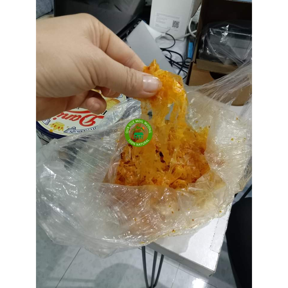 FREESHIP- BÁNH TRÁNG TRỘN Cầu Đúc Long An  hút chân không 500G