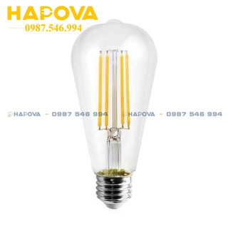 Bóng đèn led edison hapova sivia st64 công suất 4w kiểu dáng vintage