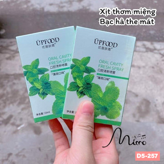 Xịt thơm miệng đào, bạc hà M405