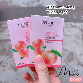 Xịt thơm miệng đào, bạc hà M405