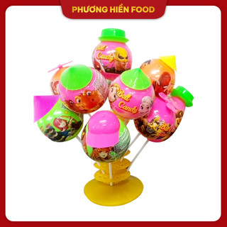 [ kẹo đồ chơi trẻ em ] Bóng cắm có mũ 10g