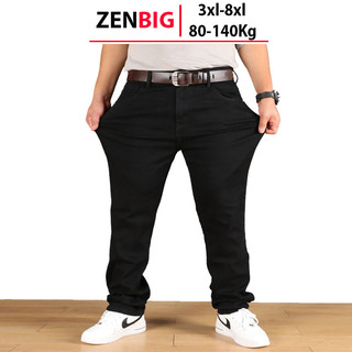 Quần dài nam bigsize ZENBIG vải jean dành cho người mập người béo quá cân