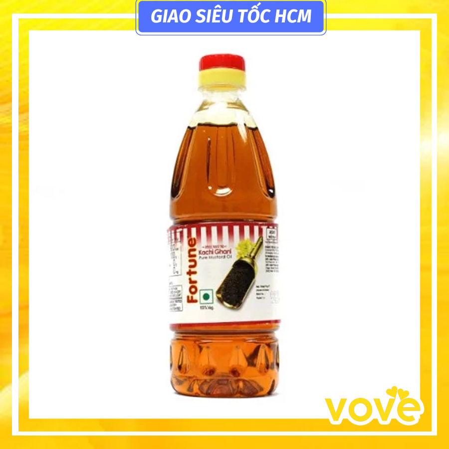 Dầu mù tạt FORTUNE Mustard Oil 500ml