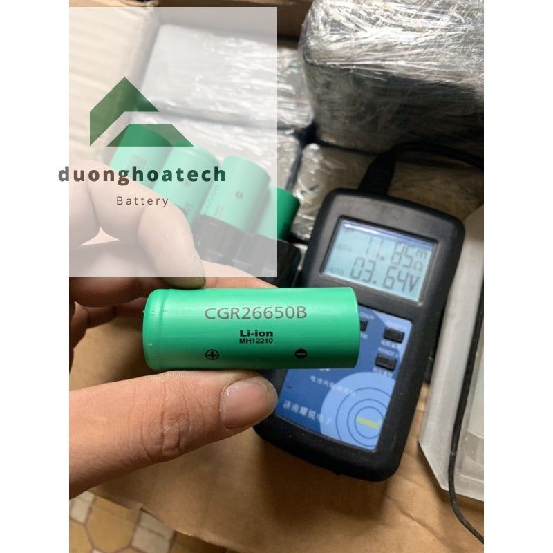 Pin Sạc Li-Ion 26650 Panasonic CGR26650B 3.7V 3300mAh Tháo Khối - Dòng Xả 20A