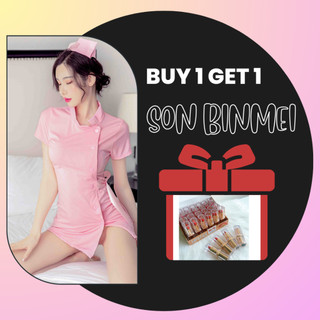 Váy Ngủ Cosplay Y Tá Quyến Rũ Gợi Cảm (không kèm vớ)