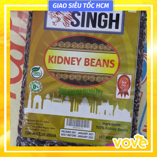Đậu Đỏ Tây (Đậu Thận) Ấn Độ Kidney Beans 1kg