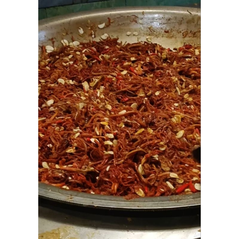 Khô gà cháy tỏi nhà làm ngon cực phẩm 500g - 129k