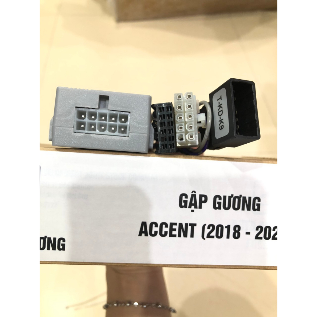 Tự Động Gập Gương Xe Accent 2018 - 2022 an toàn, tiện lợi tích hợp chìa khóa zin dành cho xe có gương điện