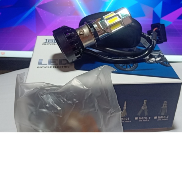 Đèn Pha Led Xe Máy 6 Tim BMA M02E 35w Siêu Sáng Tương Thích Với Nhiều Dòng Xe .Hàng Chính Hãng