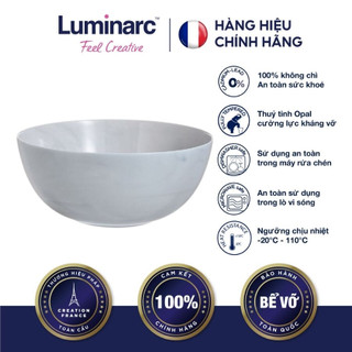 Bộ 6 tô thuỷ tinh luminarc diwali granit marble 21cm - ludip9836