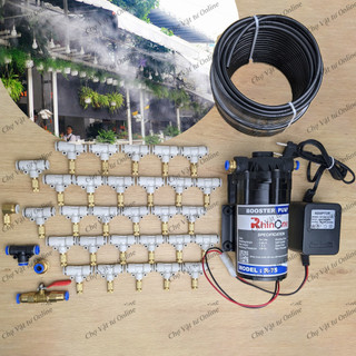 Bộ máy phun sương 30 béc phun trọn bộ chỉ về lắp đặt sử dụng