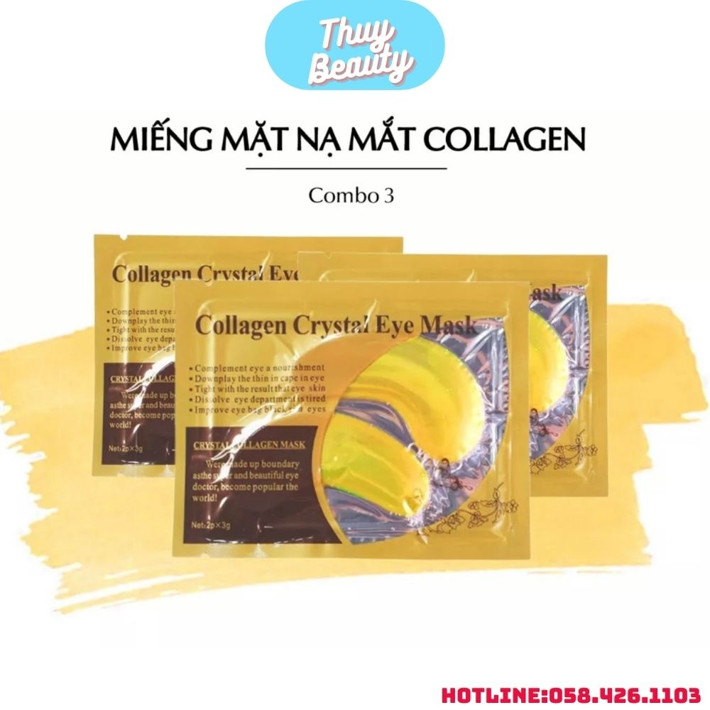 Mặt Nạ Mắt Collagen Crystal Eye Mask -Giúp Chống Bọng, Chống Thâm Mắt,Làm Mờ Vết Chân Chim | BigBuy360 - bigbuy360.vn