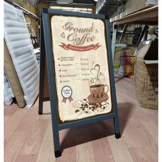 Bảng trưng bày menu in decal 2 mặt
