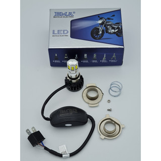 Đèn pha led xe máy 6 tim bma m02e 35w siêu sáng tương thích với nhiều dòng xe .hàng chính hãng