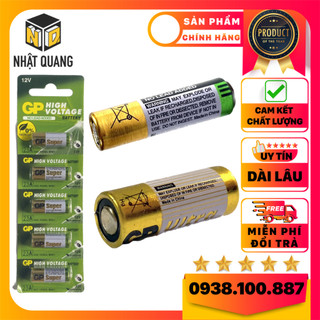 Pin alkaline chính hãng 23a 27a 12v pin điện áp cao cho chìa khóa điện, điều khiển cửa cuốn, chuông cửa