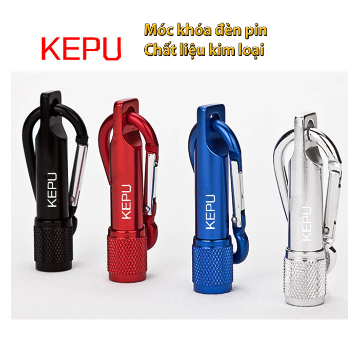 Móc khóa ,đồ treo chìa khóa kim loại KIMCEL STORE đèn pin móc khóa
