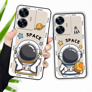 Ốp lưng Realme C55 in hình phi hành gia vũ trụ cute, hot trend.ốp realme c55 chống sốc rẻ đẹp