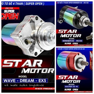 Củ đề độ TA dream wave, Mô tơ đề exciter 4 số 5 số